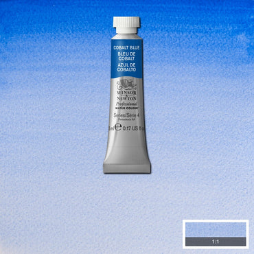Tinta Aquarela Profissional Winsor & Newton Tubo 5ml S4 178 Cobalt Blue