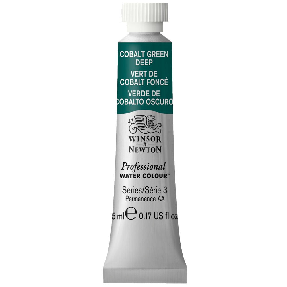 Tinta Aquarela Profissional Winsor & Newton Tubo 5ml S3 185 Cobalt Green Deep