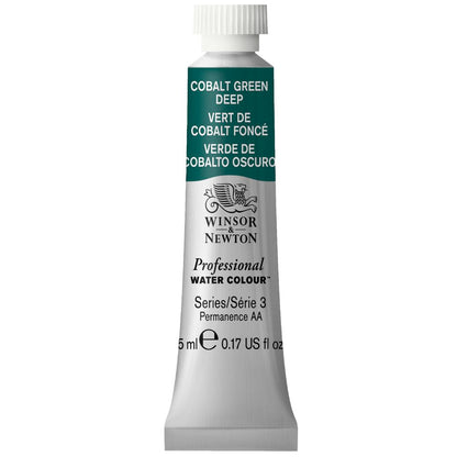 Tinta Aquarela Profissional Winsor & Newton Tubo 5ml S3 185 Cobalt Green Deep