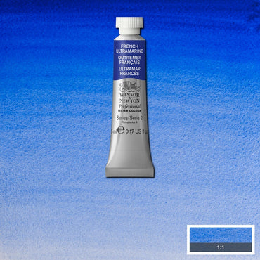 Tinta Aquarela Profissional Winsor & Newton Tubo 5ml S2 263 French Ultramarine