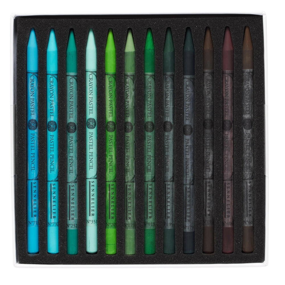 Lápis Pastel Crayon Sennelier 48 Cores
