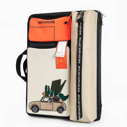 Mochila Para Materiais Artísticos Branca Himi