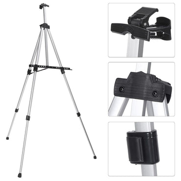 Cavalete Metálico Dobrável Portátil Em Alumínio Sinoart