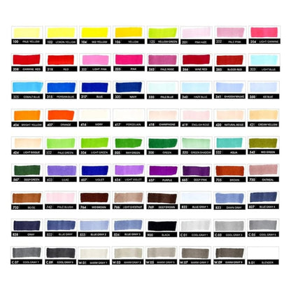 Conjunto Zig Kurecolor Twin WS 72 Cores