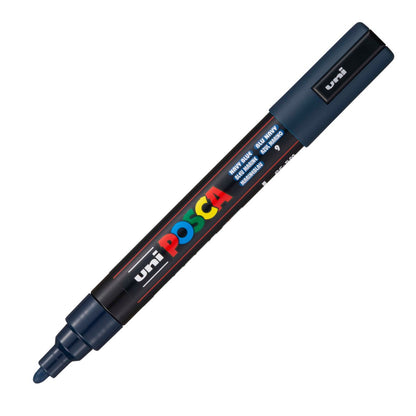 Caneta Posca Uni Ball PC-5M Azul Marinho