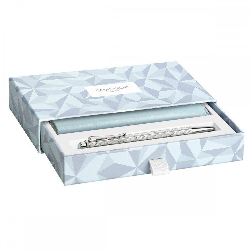 Caneta Esferográfica Caran d'Ache Ecridor Alpine Frost Edição Especial