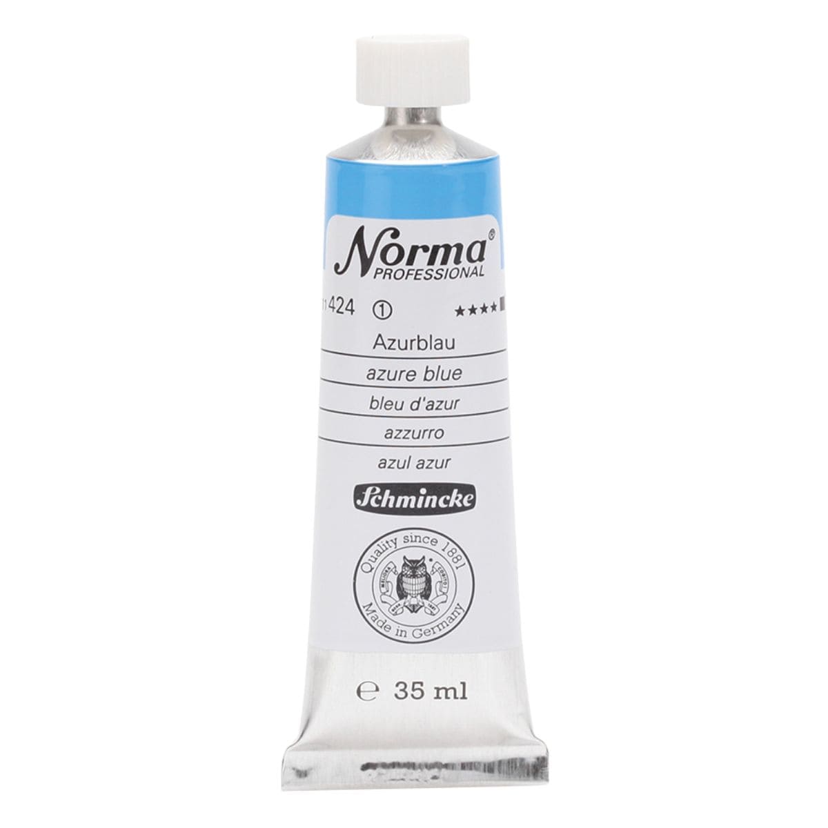 Tinta Óleo Schmincke Norma 35ml S1 424 Azure Blue