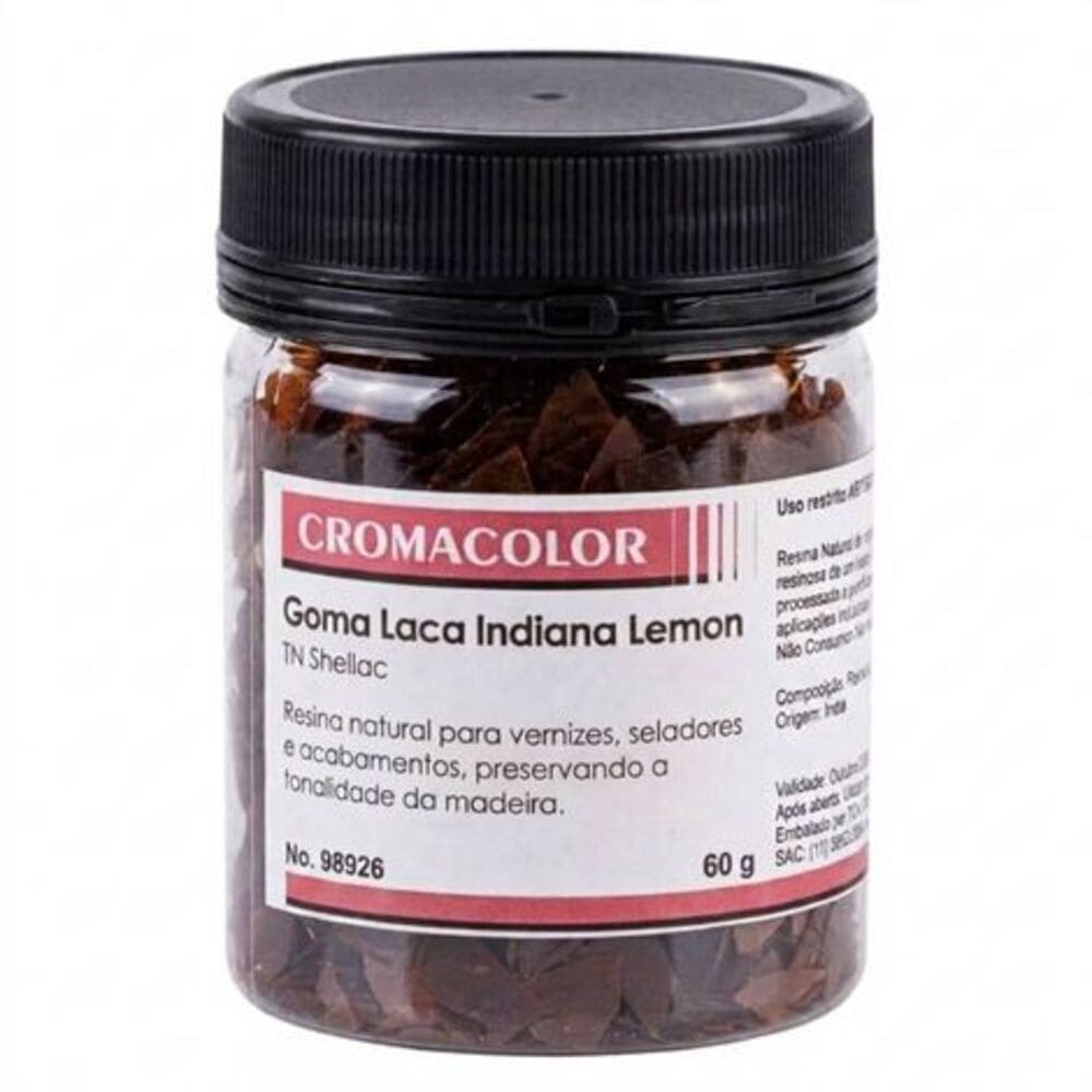 Goma Laca Indiana Lemon Cromacolor 60g