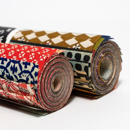 Papel Awagami Katazome Vintage 30X47cm com 30 Folhas