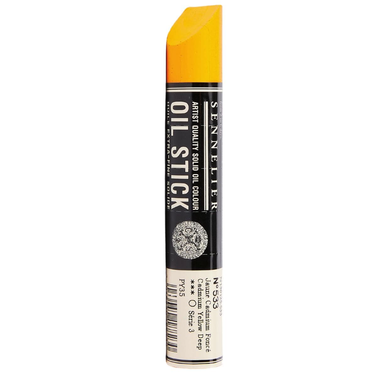 Bastão de Tinta Óleo Sennelier Extra Fine 38ml S3 533 Cadmium Yellow Deep