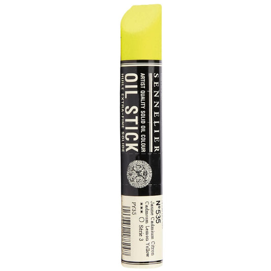 Bastão de Tinta Óleo Sennelier Extra Fine 38ml S3 535 Cadmium Lemon Yellow