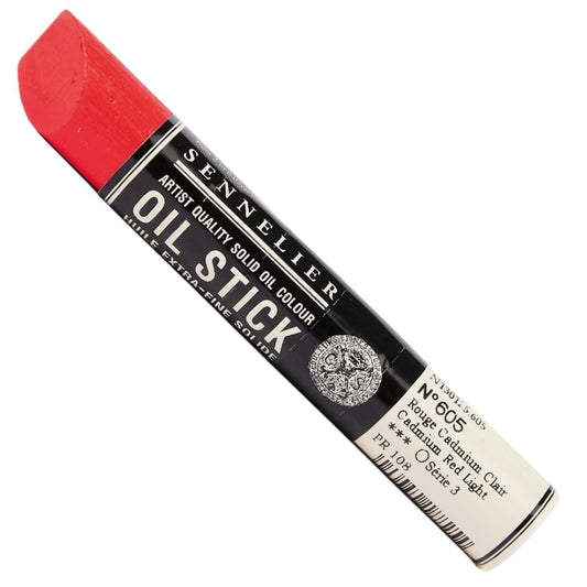 Bastão de Tinta Óleo Sennelier Extra Fine 38ml S3 605 Cadmium Red Light