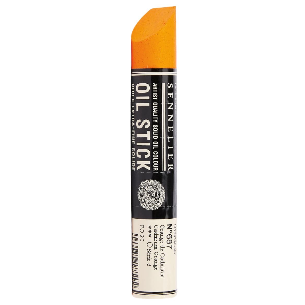 Bastão de Tinta Óleo Sennelier Extra Fine 38ml S3 687 Cadmium Orange