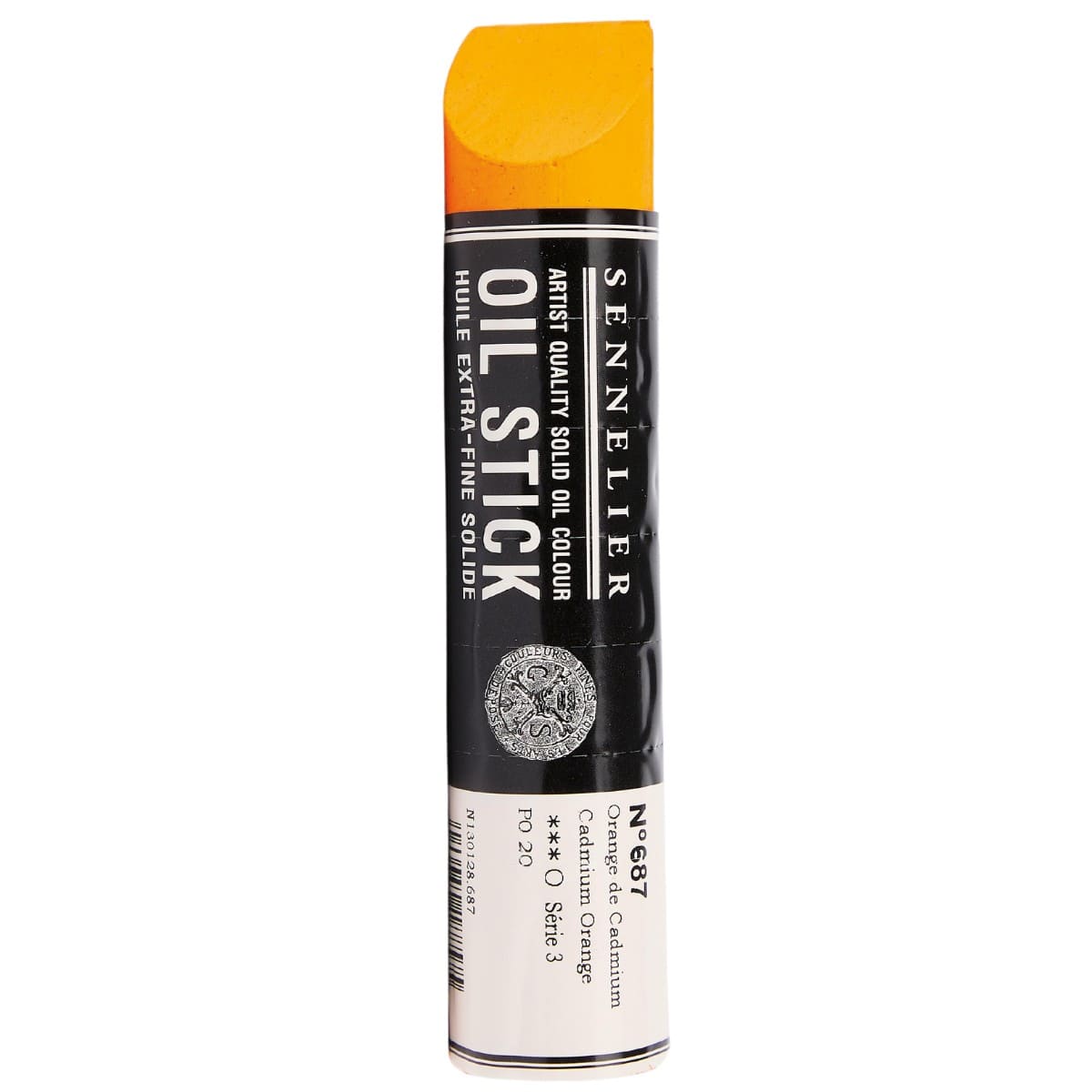 Bastão de Tinta Óleo Sennelier Extra Fine 96ml S3 687 Cadmium Orange