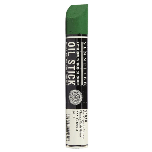 Bastão de Tinta Óleo Sennelier Extra Fine 38ml S3 815 Chromium Oxide Green