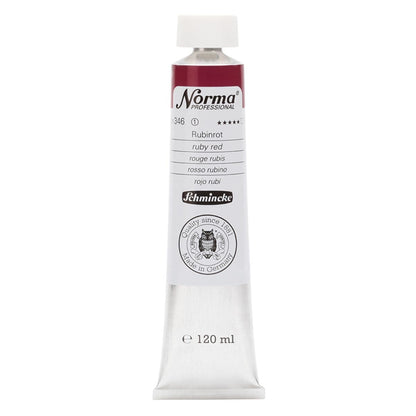 Tinta Óleo Schmincke Norma 120ml S1 346 Ruby Red