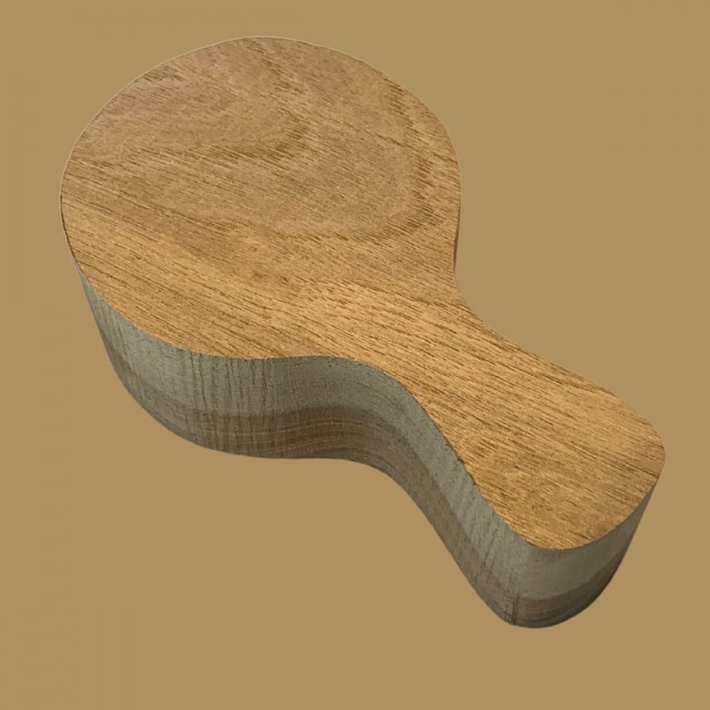 Conjunto Escultura em Madeira Beavercraft DIY Nogueira