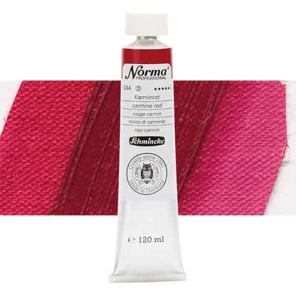 Tinta Óleo Schmincke Norma 120ml S2 344 Carmine Red