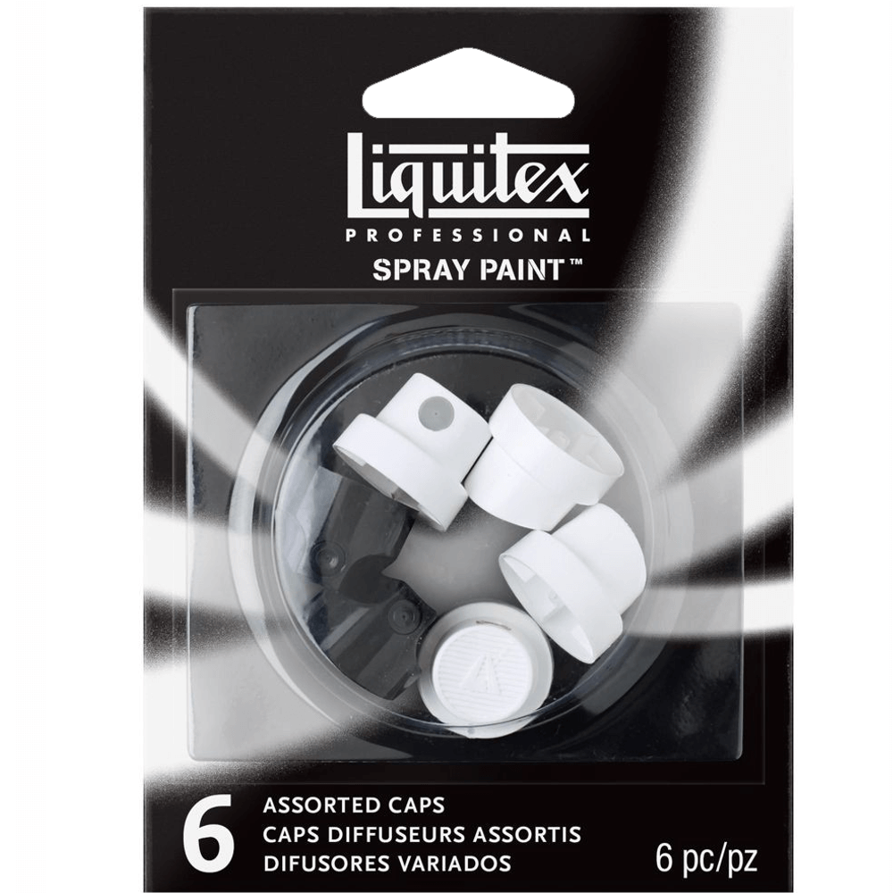 Bico Para Tinta Spray Liquitex Sortidos 6 Unidades