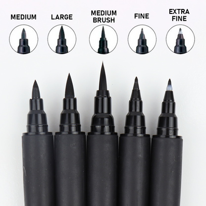 Caneta Pincel Bimoji Fude Medium Brush