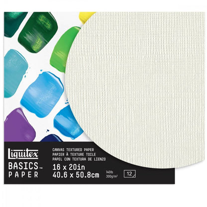 Bloco de Papel para Acrílica Liquitex 300g 40,6x50,8cm 12 Folhas 