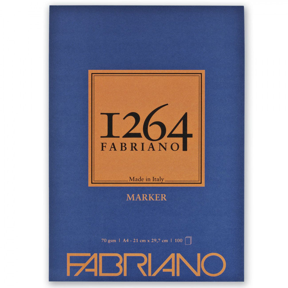 Bloco de Papel Fabriano 1264 Marker 70g/m² A4 100 Folhas