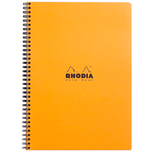 Caderno Note Book Rhodia Capa Laranja A4+