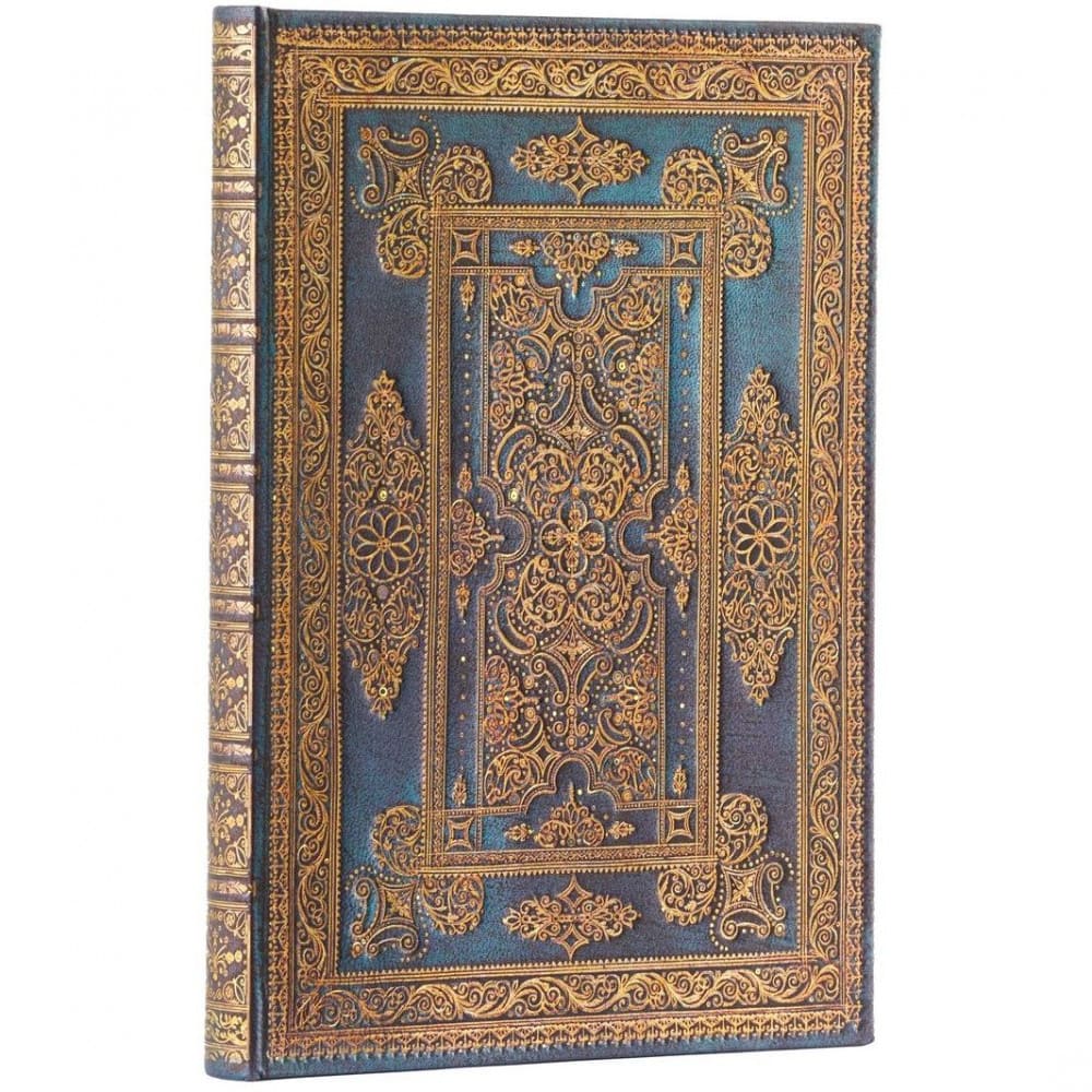 Paperblanks Blue Luxe Midi Capa Dura Pautado