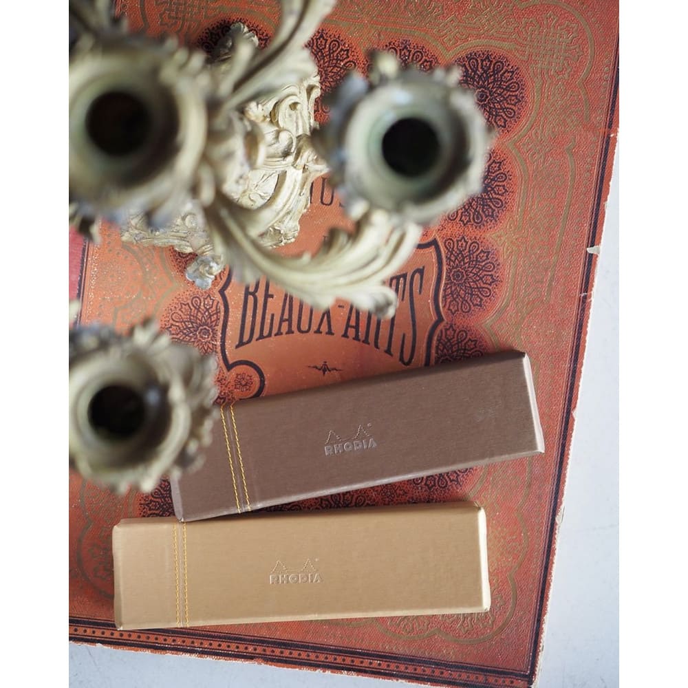 Estojo Rhodia Box Beige
