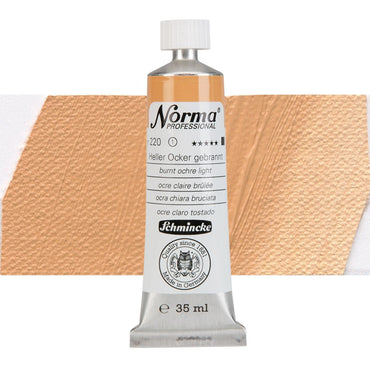 Tinta Óleo Schmincke Norma 35ml S1 220 Burnt Ochre Light