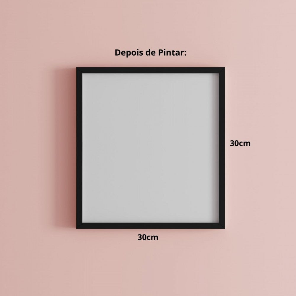 Conjunto Pintura Numerada Arte Terapia 30X30cm Carpas Coloridas