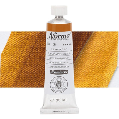 Tinta Óleo Schmincke Norma 35ml S2 604 Transp Ochre