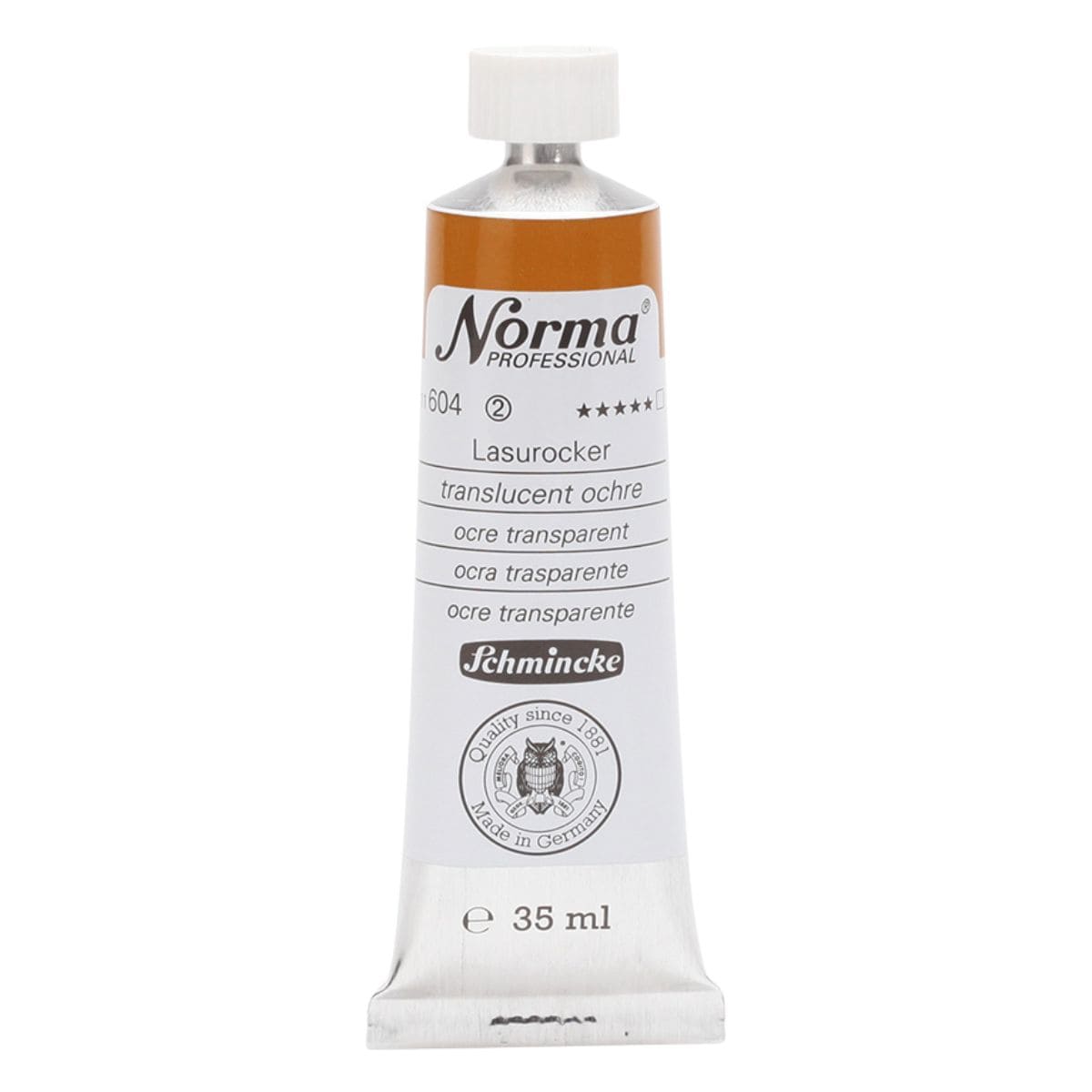 Tinta Óleo Schmincke Norma 35ml S2 604 Transp Ochre