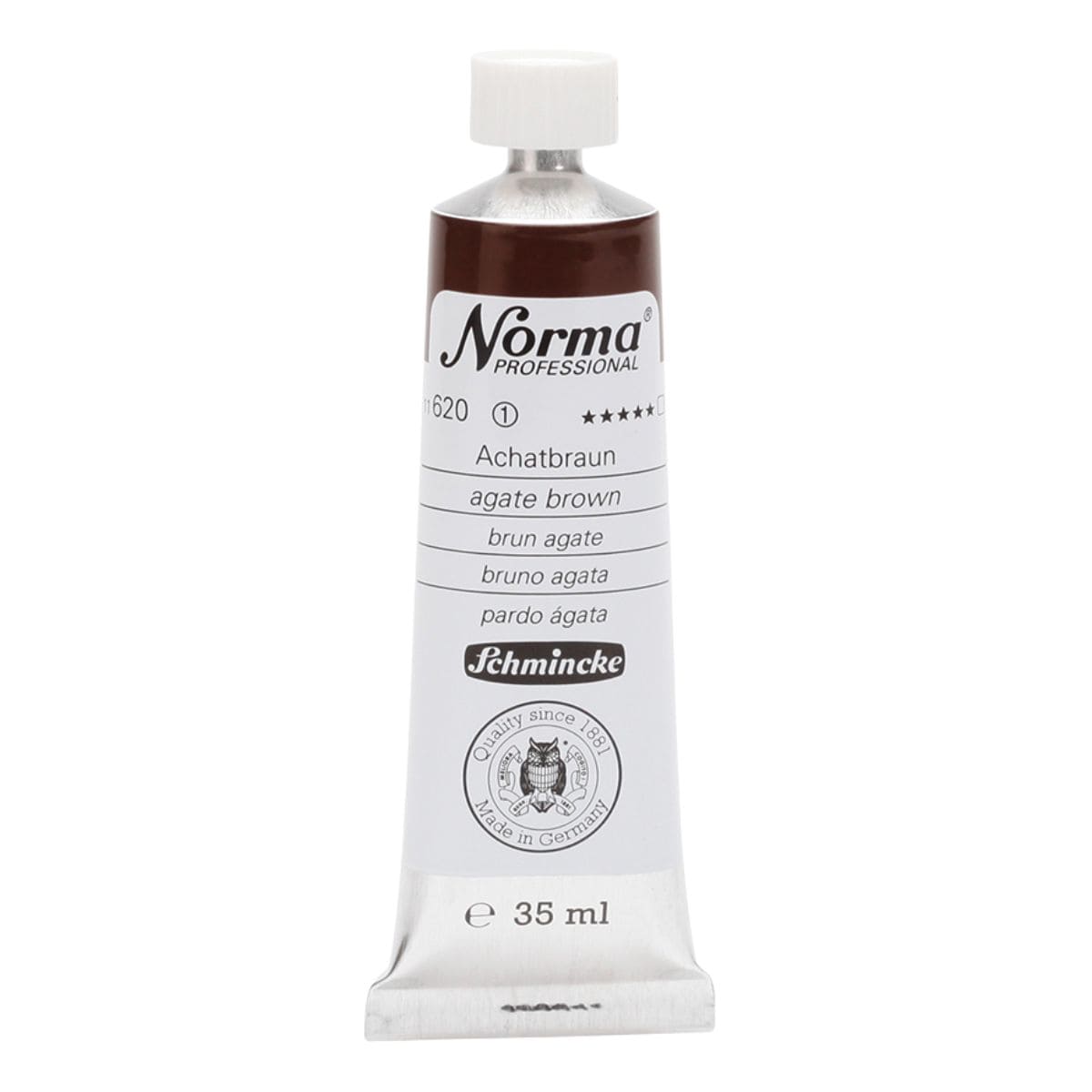 Tinta Óleo Schmincke Norma 35ml S1 620 Agate Brown