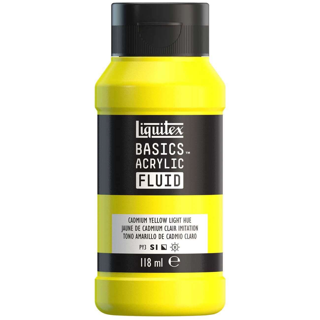 Tinta Acrílica Liquitex Basics Fluída 118ml Cadmium Yellow Light Hue