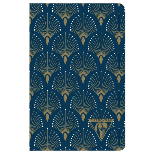 Bloco de Notas Neo Deco Clairefontaine 9x14cm Pavão