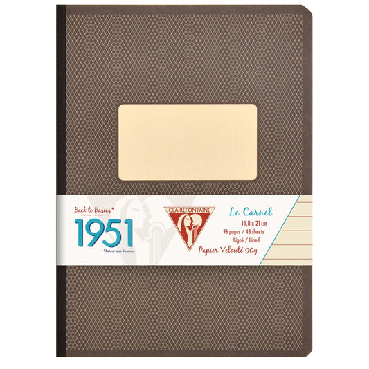 Caderno Pautado 1951 Clairefontaine A5 Preto