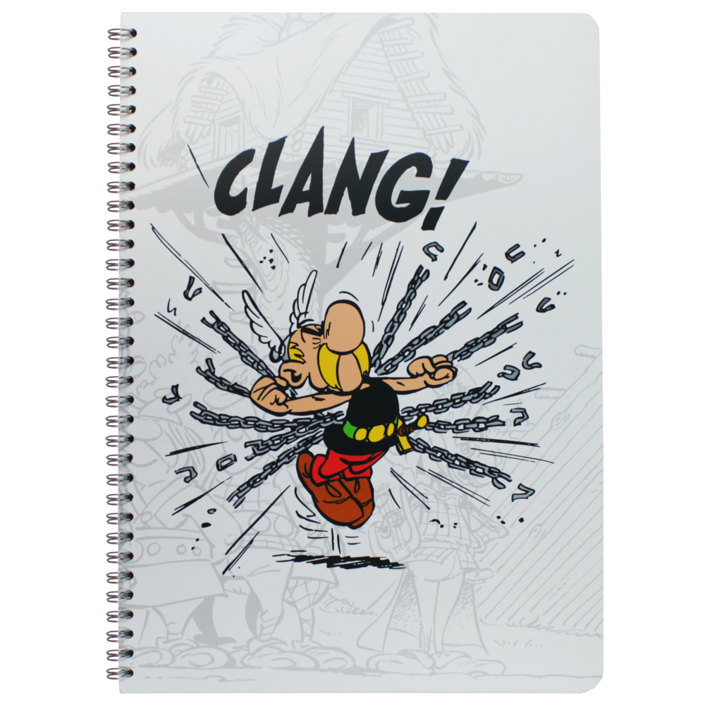 Caderno Asterix Clairefontaine A4 Guerreiro