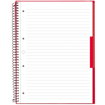 Caderno Universitário Canson A4 80 Folhas - Vermelho