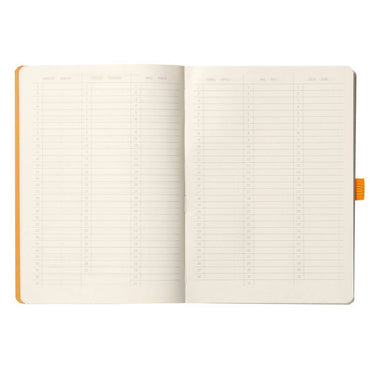 Caderno Goalbook Rhodia A5 90g 120 Folhas Pontilhado Rose Smoke