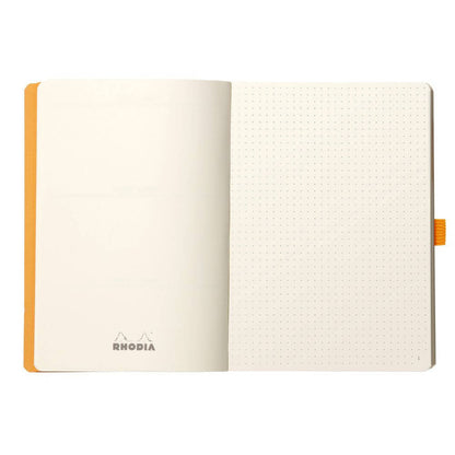 Caderno Goalbook Rhodia A5 90g 120 Folhas Pontilhado Coral