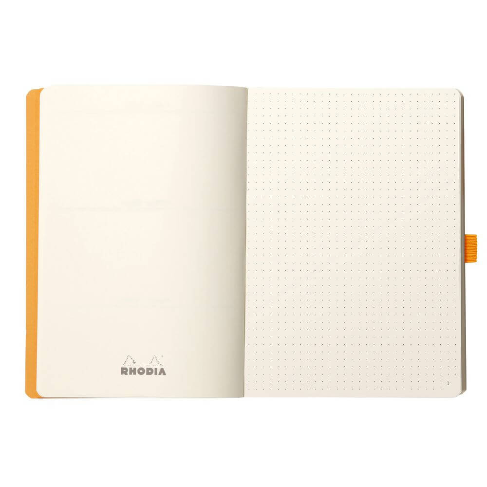 Caderno Goalbook Rhodia A5 90g 120 Folhas Pontilhado Rosewood