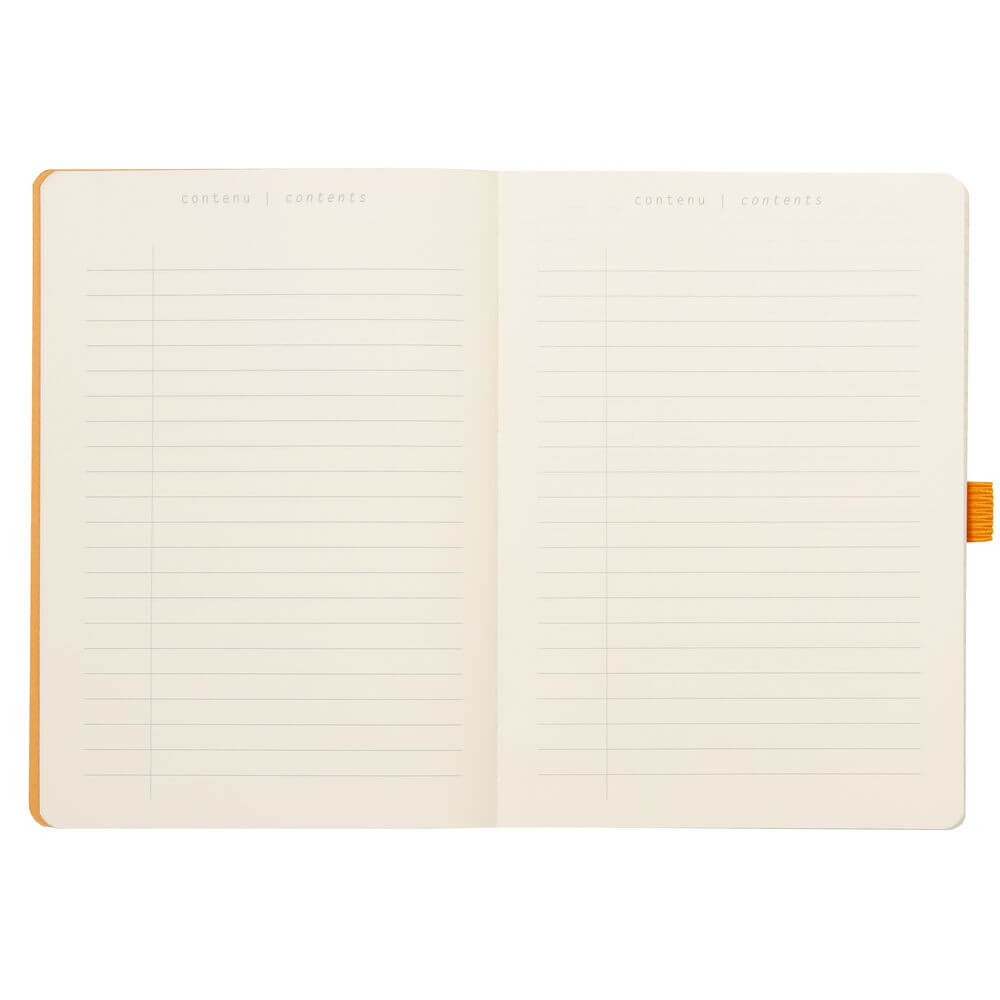 Caderno Goalbook Rhodia A5 90g 120 Folhas Pontilhado Coral