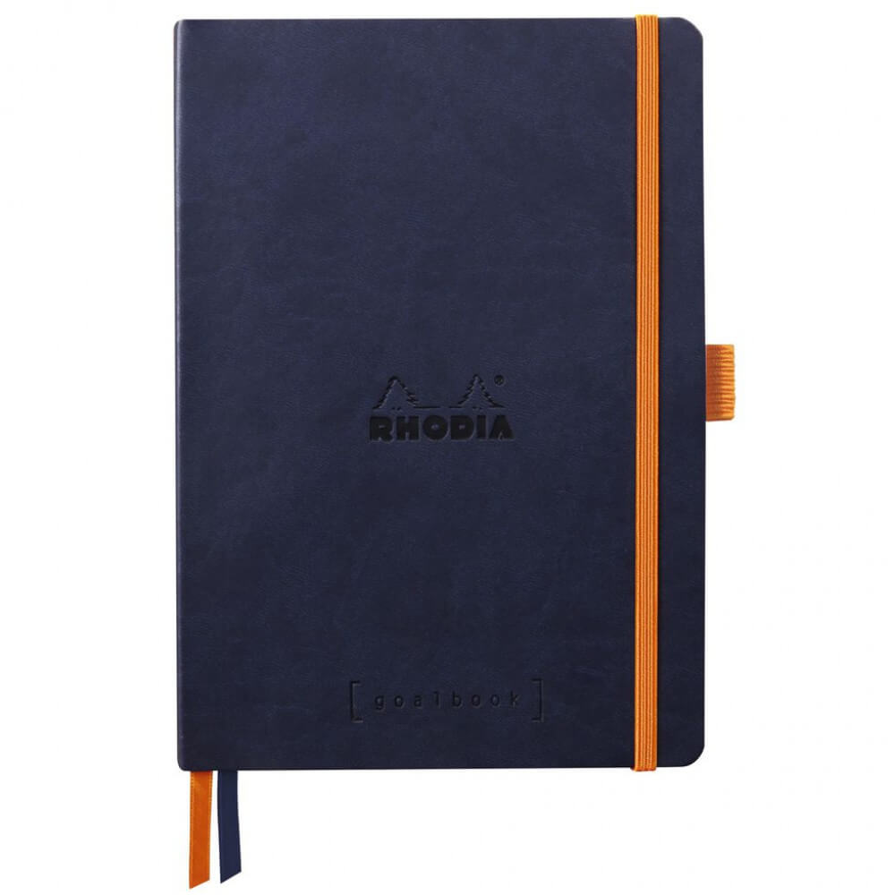 Caderno Goalbook Rhodia A5 90g 120 Folhas Pontilhado Mid Night