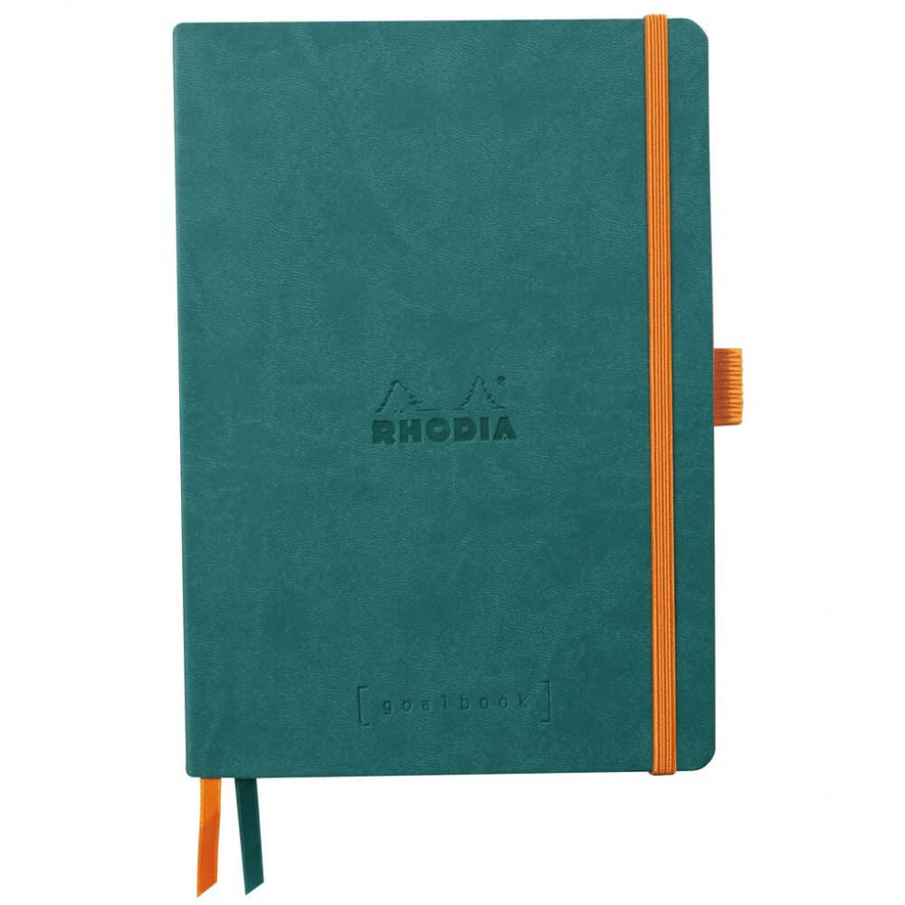 Caderno Goalbook Rhodia A5 90g 120 Folhas Pontilhado Peacock