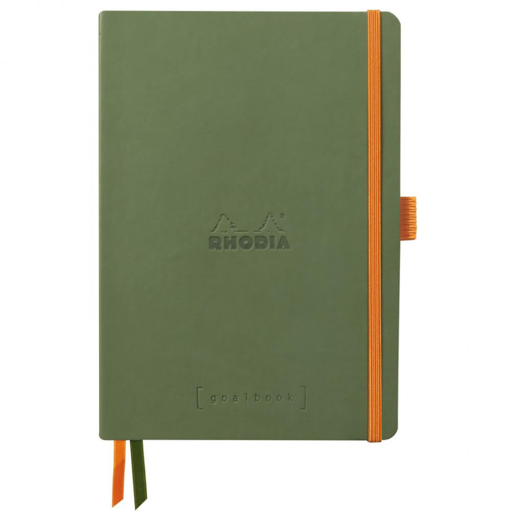 Caderno Goalbook Rhodia A5 90g 120 Folhas Pontilhado Sage