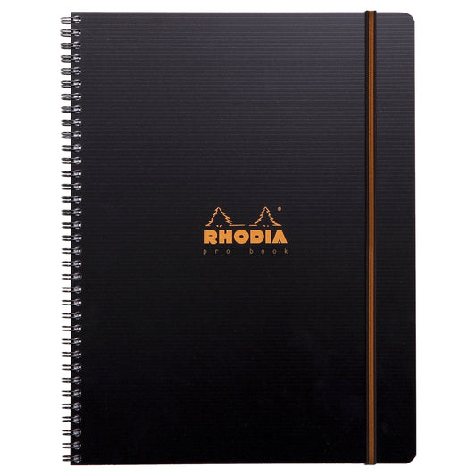 Caderno Pro Book Rhodia Capa Preta A4+