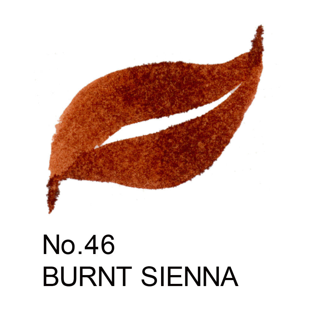 Caneta Pincel Kuretake Cambio Tambien 46 Burnt Sienna