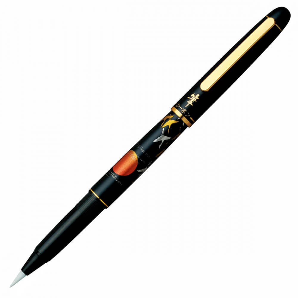 Caneta Brush Pen Fountain Platinum Maki-e