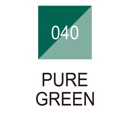 Caneta Brushables Ponta Dupla Kuretake Green